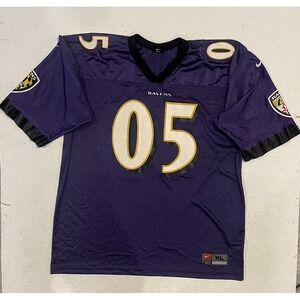 Vintage Nike Baltimore Ravens Jersey Men's XL Football NFL Football Purple‎